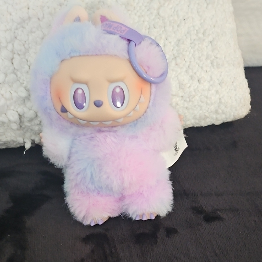 Authentic labubu tie dye purple